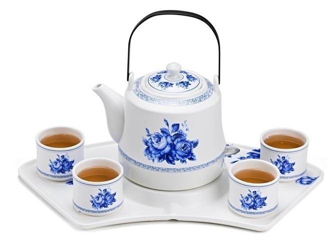晓燕文化办公-提供格顿HY-1123扇形瓷韵茶具