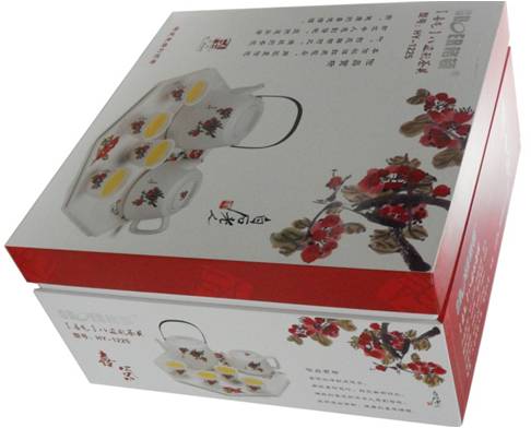 晓燕文化办公-提供格顿HY-1225喜气八边形茶具