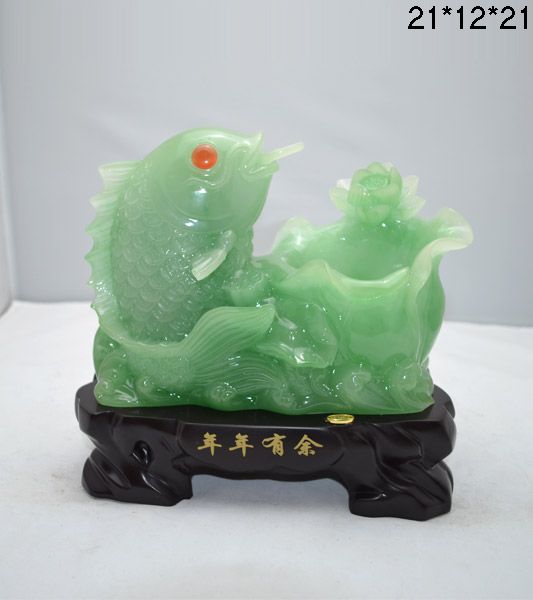 晓燕文化办公-提供YMJ 新款小连年有余　绿
