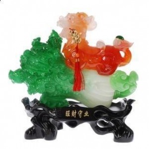 晓燕文化办公-提供礼品YX 大旺财守业　翡翠