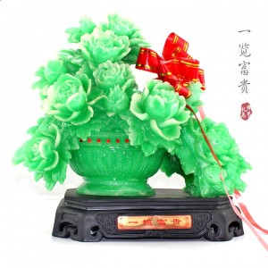 晓燕文化办公-提供高档礼品摆件YX 大一揽富贵　木纹